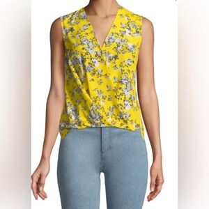 Rag & Bone Victor blouse with garden floral-print